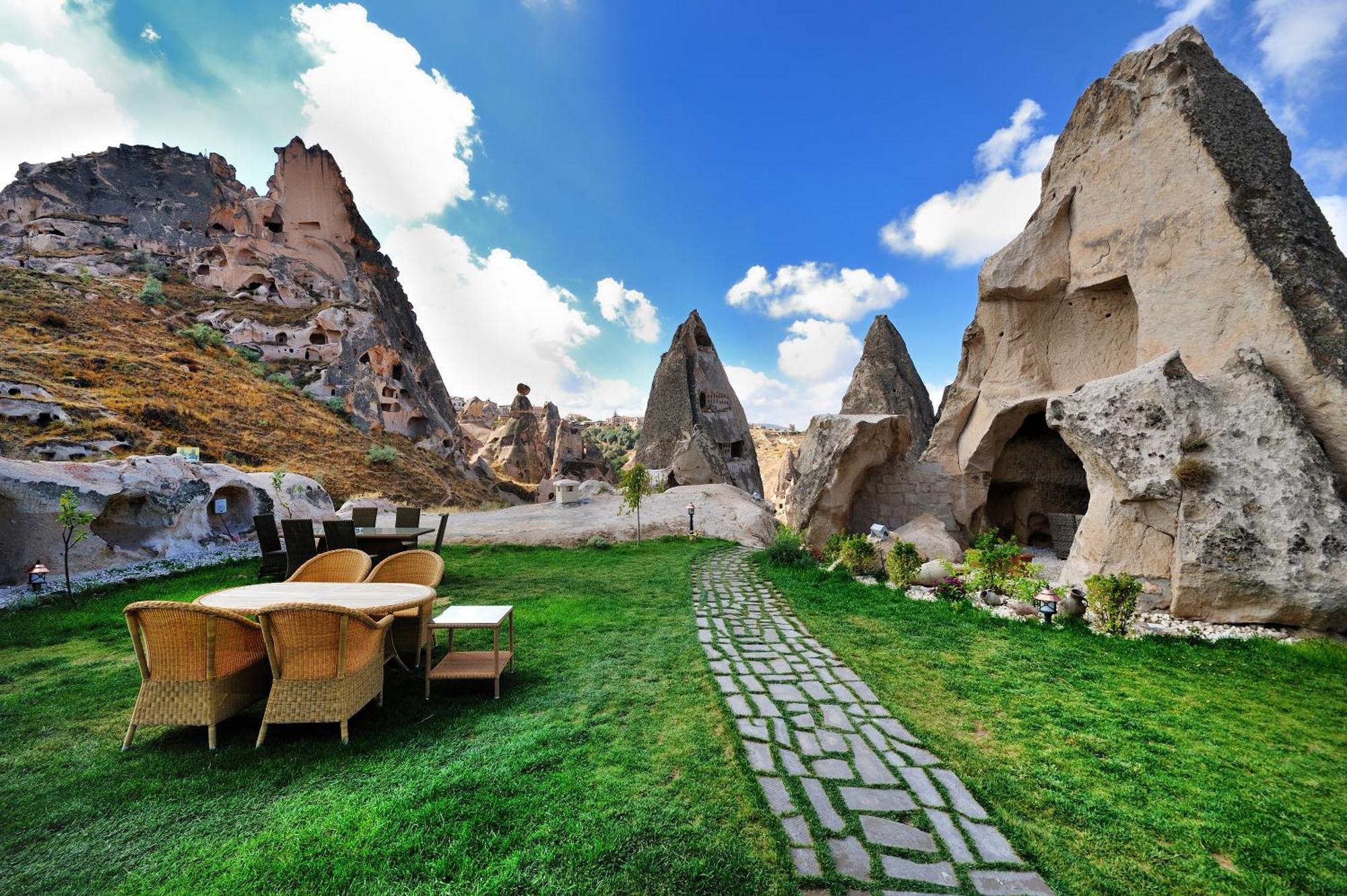 Anatelein Cave Hotel Uchisar Εξωτερικό φωτογραφία